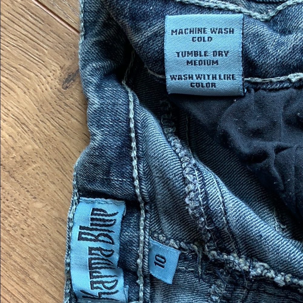 Karma Blue Rhinestone Jeans - Picture 6 of 8